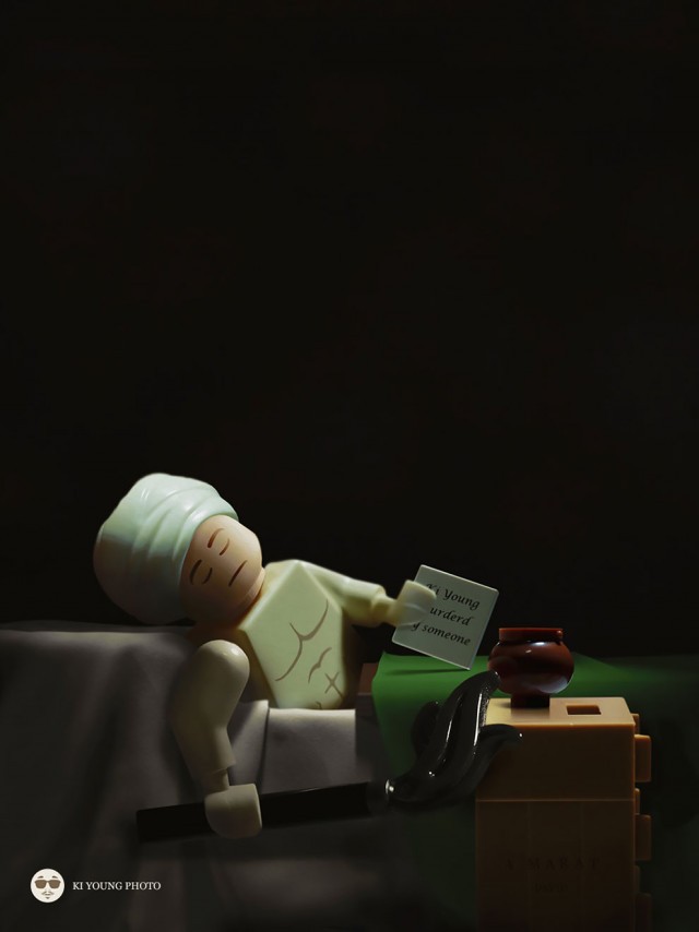 Классические картины из LEGO (10 фото)