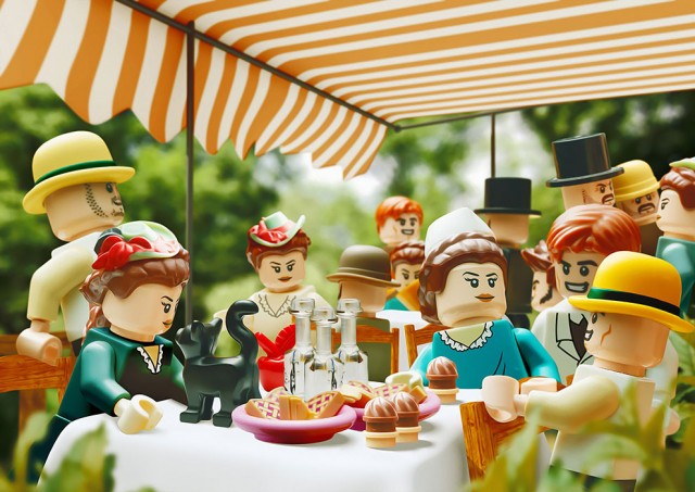 Классические картины из LEGO (10 фото)